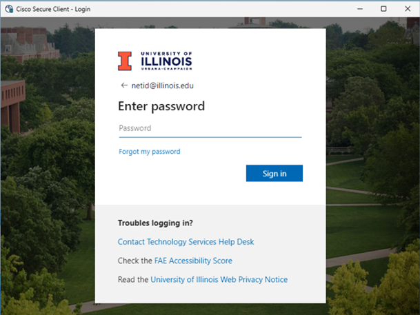 Password prompt for Duo. 
Enter your university password then proceed through the remaining authentication steps.